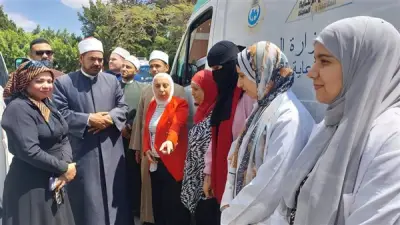 محافظة الإسماعيلية تنظم قافلة طبية ودعوية شاملة لأهالي قرية الكيلو 7 بالقنطرة غرب