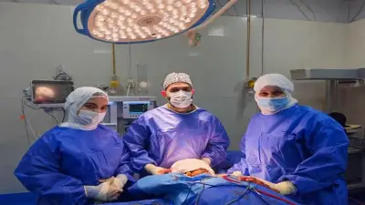 جراحة دقيقة استمرت 9 ساعات لإعادة بناء وجه وجمجمة مصاب في الدقهلية