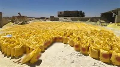 ضبط مصنع غير مرخص لإنتاج أسمدة مغشوشة بالبحيرة والتحفظ على 940 طن
