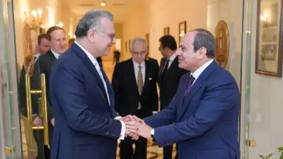 السيسي وبولس يؤكدان على وقف المعاناة الإنسانية في السودان ورفض التدخلات الخارجية