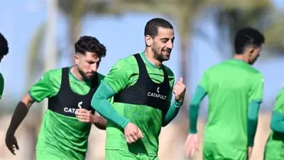 المصري يختتم تدريباته استعدادًا لمواجهة إنبي في دوري نايل (صور)