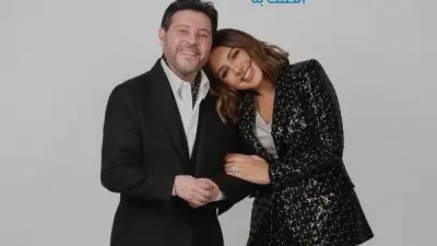 أنغام تطلب الرحمة لهاني شاكر: يا لطيف الطف به في محنة صحية