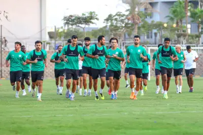 المصري يخوض مرانًا مكثفًا استعدادًا لمواجهة إنبي في الدوري المصري