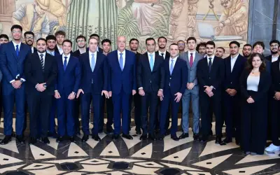 مجلس النواب يستقبل وفداً طلابياً من كلية الحقوق بالجامعة الألمانية بالقاهرة