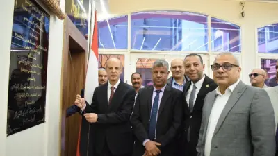 جامعة بني سويف تفتتح قاعة كبار الزوار بعد تجديدها لتطوير البنية التحتية