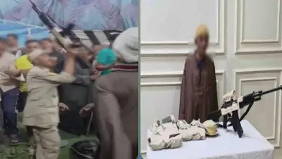 مولود العارف بسوهاج: مهتز نفسيًا يهاجم بسلاح بلاستيكي وملابس فيديو صادم