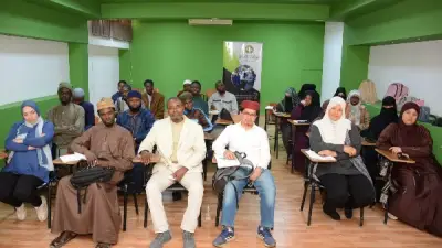 منظمة خريجي الأزهر تناقش جذور الانحراف الفكري في ورشة عمل للطلاب الوافدين