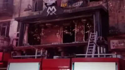 سيطرة الحماية المدنية على حريق محل أدوات كهربائية بالمنشية دون إصابات