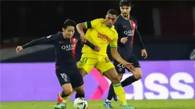 باريس سان جيرمان يهزم نانت بثلاثية في الدوري الفرنسي بمشاركة مصطفى محمد