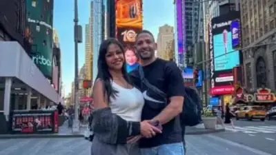 أسماء أبو اليزيد تشارك لحظات رومانسية مع زوجها في نيويورك عبر إنستجرام