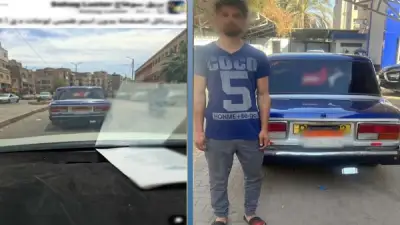 القبض على سائق بطمس لوحة سيارته الخلفية للتهرب من المخالفات بسوهاج