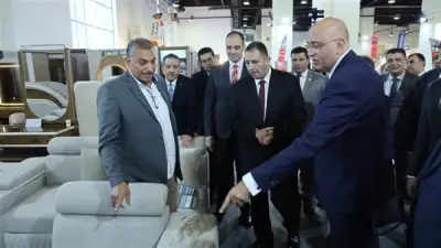 محافظ دمياط: تعاون مع تنمية المشروعات لدعم أبناء الإقليم في معرض الأثاث