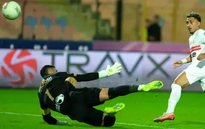 بهدف بيزيرا.. الزمالك يهزم بيراميدز ويتصدر الدوري المصري