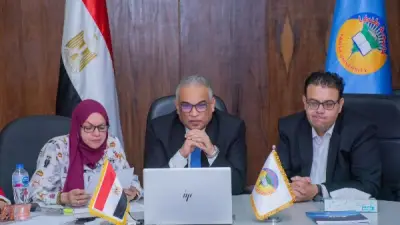 تعاون أكاديمي بين جامعة طنطا وجامعة نورث وست الجنوب أفريقية