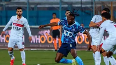 أحمد عاطف قطة لاعب بيراميدز يجري جراحة في الأنف بعد إصابة مباراة الزمالك