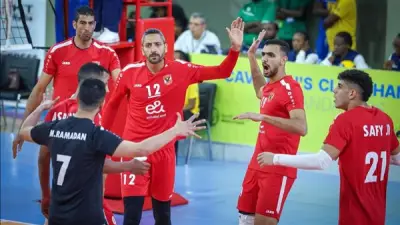 الكرة الطائرة: الأهلي يواصل انتصاراته ويفوز على سبورتس الأوغندي في البطولة الأفريقية