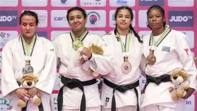 المنتخب الوطني للجودو يحقق المركز الثالث في البطولة الأفريقية بكينيا