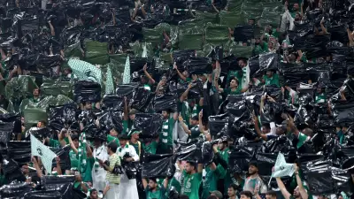 جماهير الأهلي تزلزل جدة بتيفو تاريخي في نهائي آسيا أمام ماتشيدا