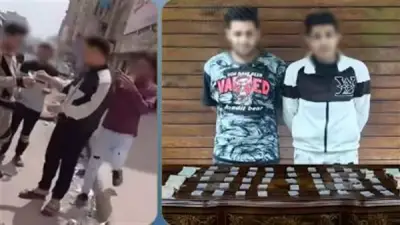 ضبط عاطلين بتهمة ترويج مخدر البودر في القليوبية بعد تداول فيديو