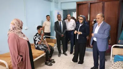 محافظ الوادي الجديد تتابع الخدمات الصحية بمستشفى باريس وتوجه بإنشاء صيدلية