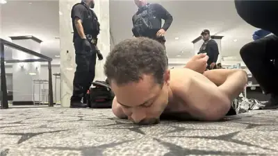 لحظة اعتقال المسلح في حفل مراسلي البيت الأبيض.. فيديو وصور