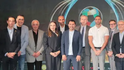 أحمد حسن يشارك في مؤتمر البطولة الدبلوماسية لكرة القدم بنسختها الثامنة