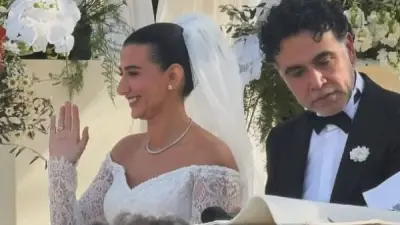 زفاف المخرج هاني خليفة والمنتجة رنا حسانين بحضور نجوم الفن