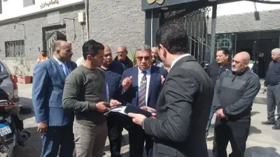 محافظ الدقهلية يتفقد المركز التكنولوجي وعدداً من الإدارات بحي شرق المنصورة