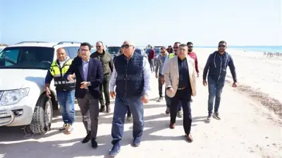 محافظ مطروح يوجه بسرعة إنهاء تكريك ممر البوسيت – الغرام السياحي