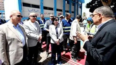 وزيرة الإسكان تتفقد محطة تنقية مياه الأقصر الغربية وتستعرض أعمال التطوير