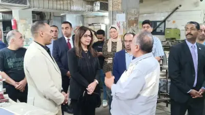 زيارة مفاجئة لوزيرة الثقافة لهيئة الكتاب لمتابعة الانضباط المؤسسي