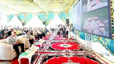 وزيرة الإسكان ومحافظ الأقصر يتابعان مشروعات مياه الشرب والصرف الصحي