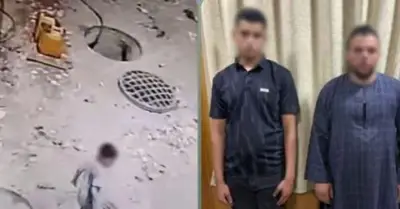 ضبط عاملين بعد سقوط طفل في بالوعة صيانة بسوهاج