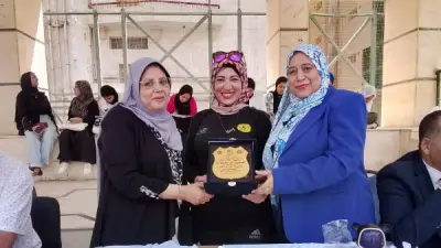 مباراة ودية تجمع أعضاء هيئة التدريس والعاملين بآداب بني سويف