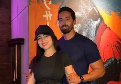 أجواء من المرح والتحدي تجمع مي عز الدين وزوجها في صور جديدة