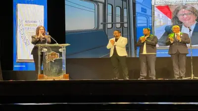 وزيرة الثقافة: مصر صانعة الحضارة والفن في افتتاح مهرجان الإسكندرية للفيلم القصير