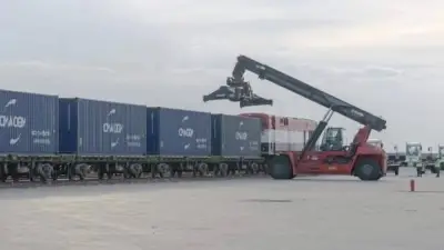 طفرة في النقل.. ميناء أكتوبر الجاف يستقبل الواردات والصادرات عبر السكك الحديدية