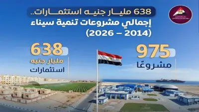 تعليم وصناعة وزراعة.. كيف تحولت سيناء إلى بيئة جاذبة للاستثمار؟