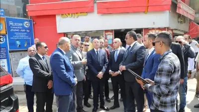 محافظ القاهرة يتفقد تطوير ميدان روض الفرج ويوجه بالتواجد الميداني