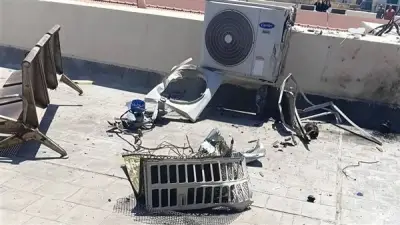 انفجار وحدة تكييف بمحكمة المنشية في الإسكندرية يصيب سيدة