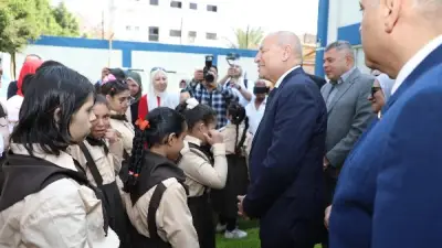 محافظ القاهرة يفتتح تطوير مدرسة التربية الفكرية بروض الفرج