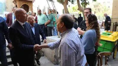 محافظ القاهرة يتفقد تطوير القاهرة التاريخية لاستعادة مكانتها السياحية