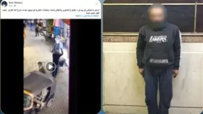 ضبط عاطل يعاني من اضطرابات نفسية لتعديه على المواطنين بالمنيرة الغربية