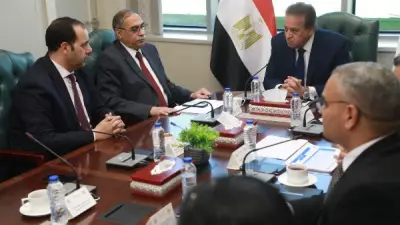 وزير الصحة يتابع مستجدات المشروعات الصحية مع رئيس شركة وادي النيل