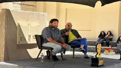 خيري بشارة يكشف كواليس فيلم كابوريا وتحوله الفني في مهرجان الإسكندرية