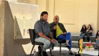 خيري بشارة يكشف أسرارا جديدة عن فيلم كابوريا في مهرجان الإسكندرية