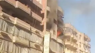 حريق هائل يلتهم شقة سكنية في الغربية دون إصابات