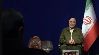 رئيس البرلمان الإيراني: العدو فشل في إسقاط النظام ونلتزم بتوجيهات القيادة