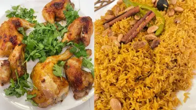 طريقة عمل كبسة الدجاج على أصولها بالخطوات والمقادير