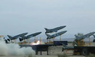 مسيرات مجهولة تستهدف معسكر المعارضة الكردية الإيرانية في العراق